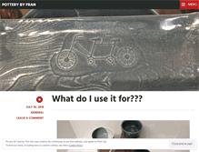 Tablet Screenshot of potterybyfran.com